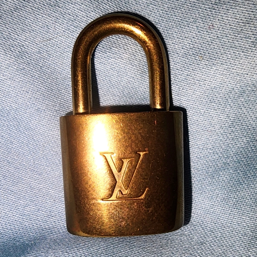 Authentic Louis Vuitton lock.
